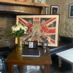 Book of Condolence for HM The Queen at The Black Horse public house